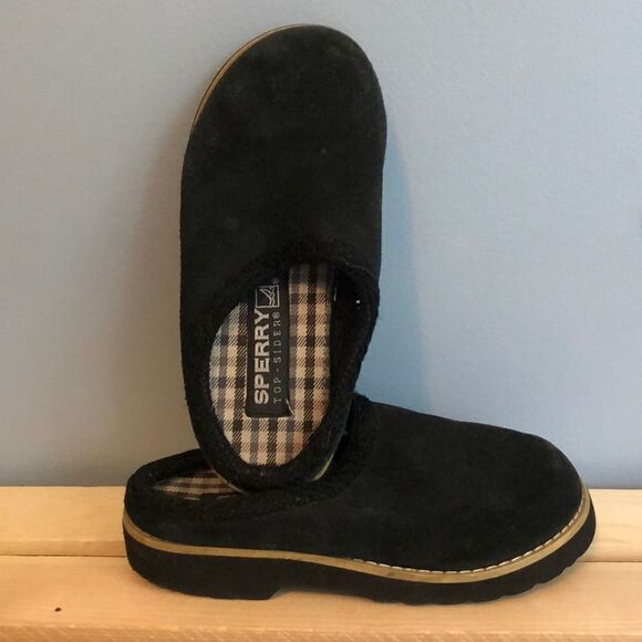 Sperry Top-Sider kids black clogs - Picture 1 of 4